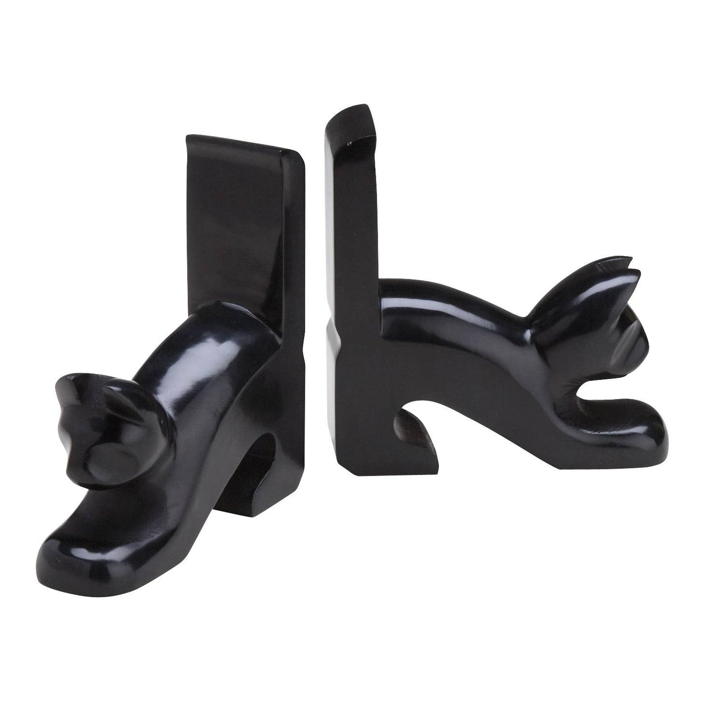 Playful Cat Bookends