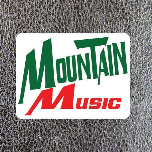 Mountain Music Bluegrass Music Sticker