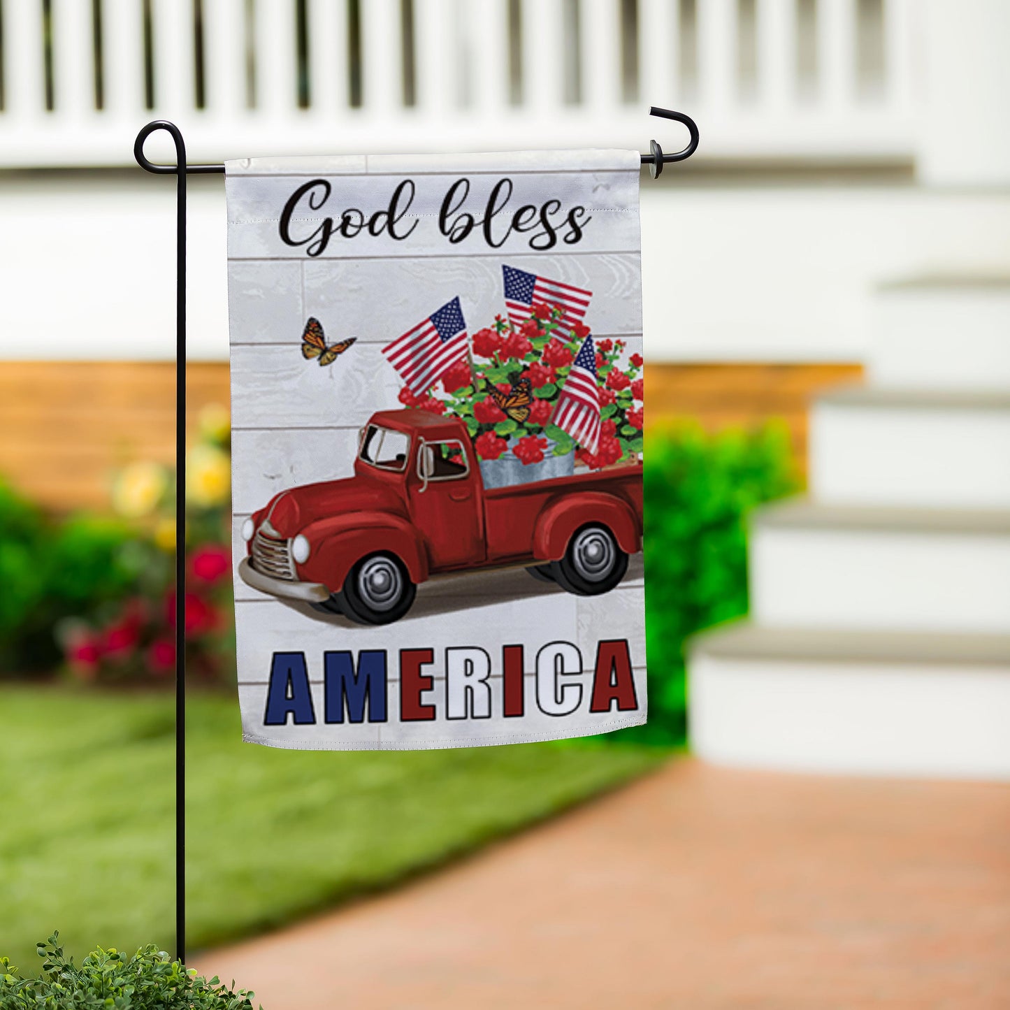 Flag, Vintage Truck America