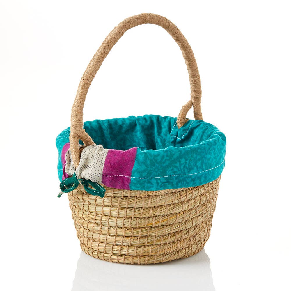 Mini Handled Chindi Easter Basket