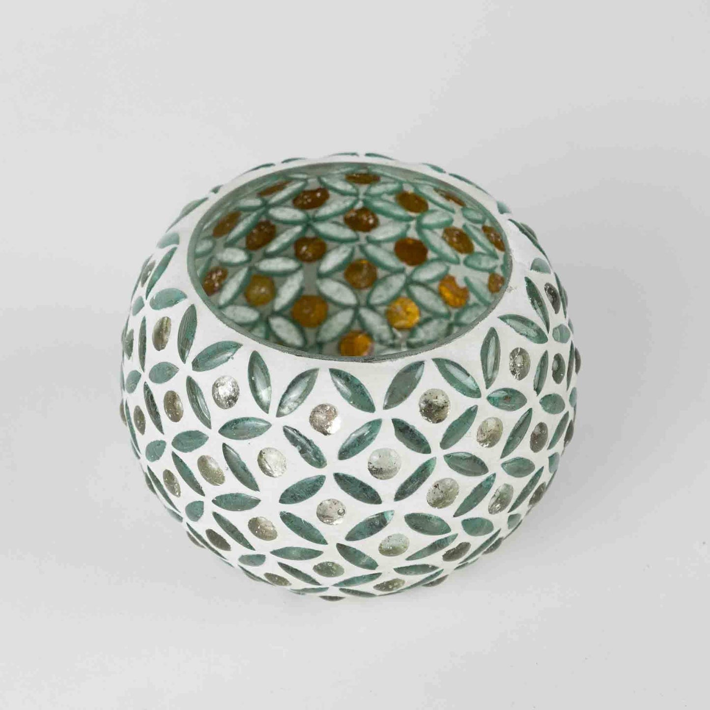 Chamakana Candleholder - Aqua