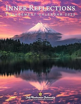 Inner Reflections 2025 Weekly Engagement Calendar, includes inspiring quotes from Paramahansa Yogananda 924