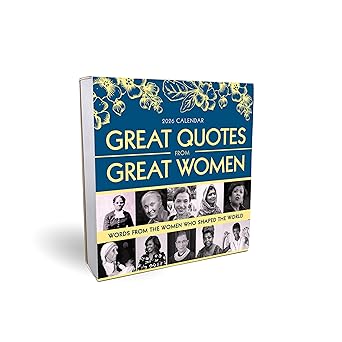 2026 Great Quotes From Great Women Boxed Calendar: 365 Days of Inspiration from Women Who Shaped the World 825