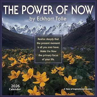 The Power of Now 2026 Wall Calendar: A Year of Inspirational Quotes 1025