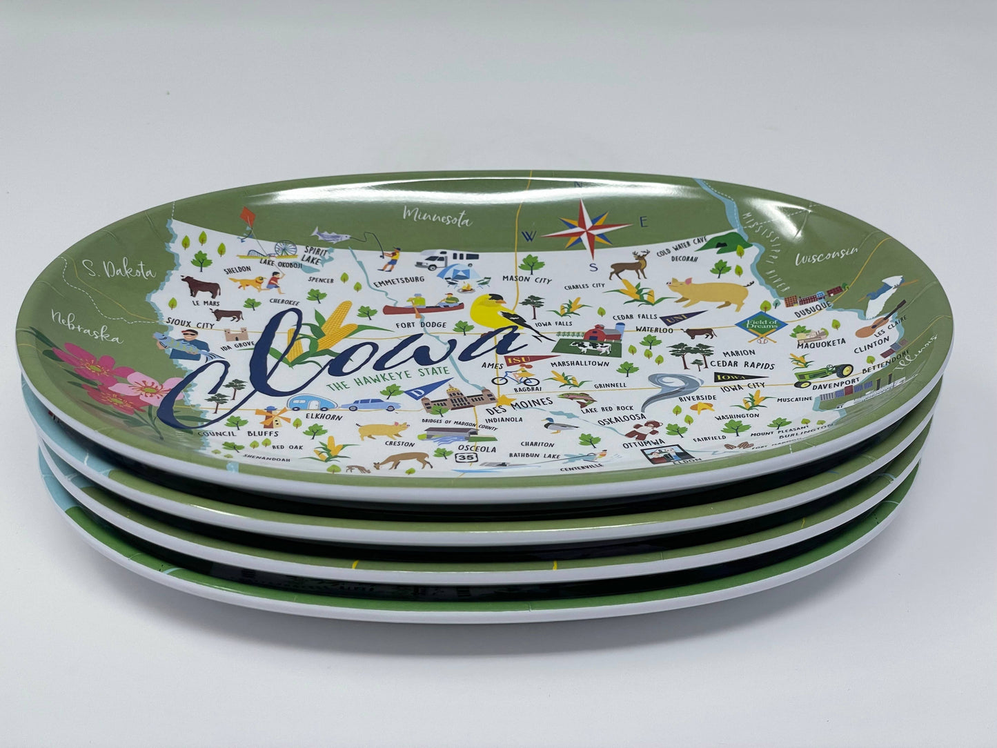 Iowa 8.5" Tidbit Tray