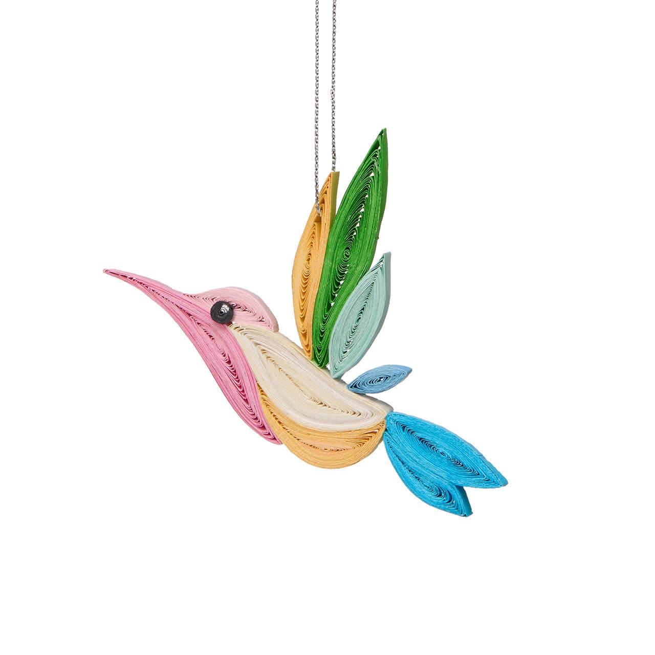 Quilled Hummingbird Ornament
