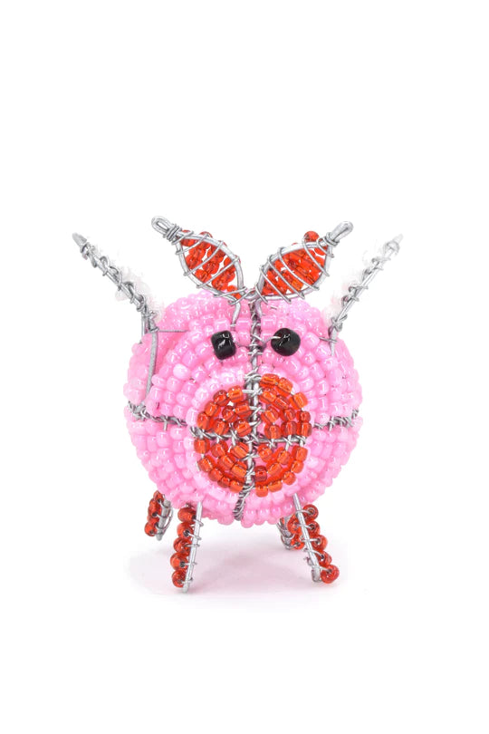 Patmore's When Pigs Fly Beadwork Sculpture