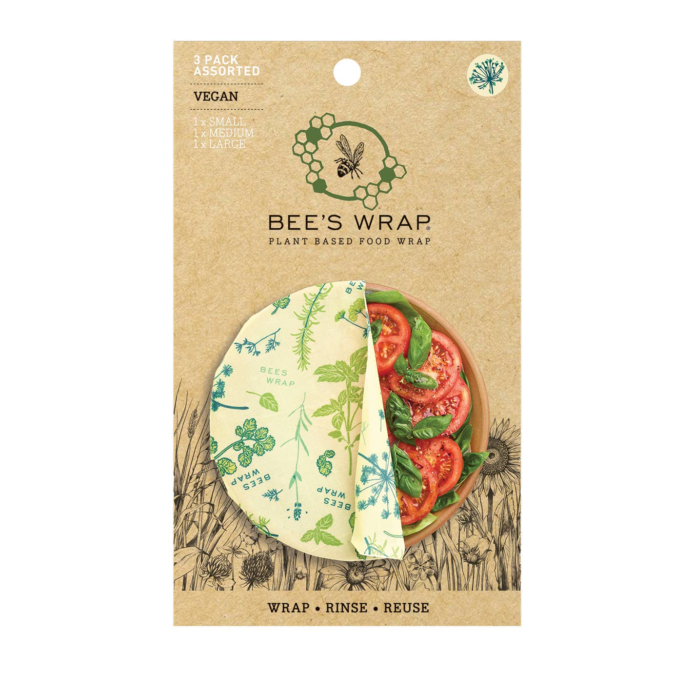 Assorted 3 Pack - Herb Garden, Plant Based Wax