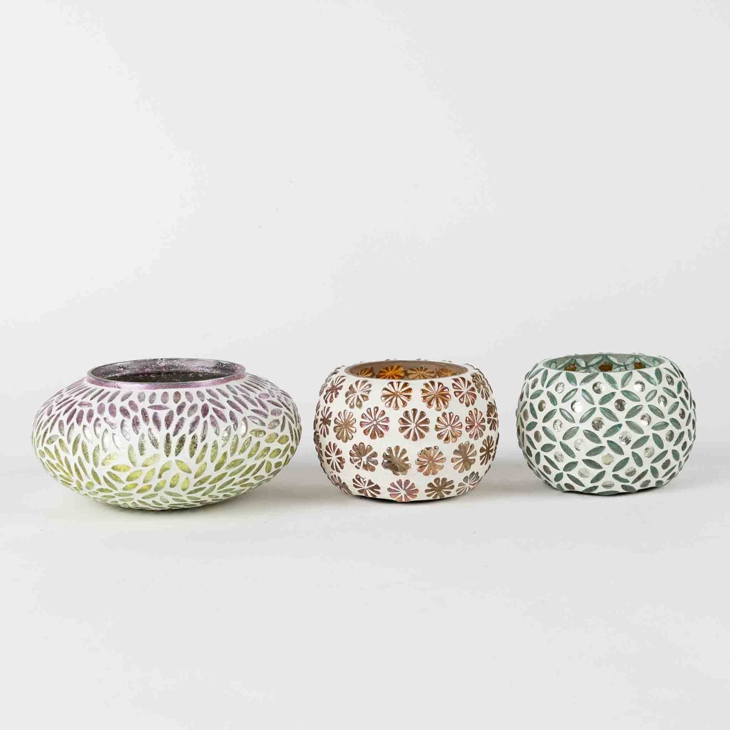 Chamakana Candleholder - Aqua