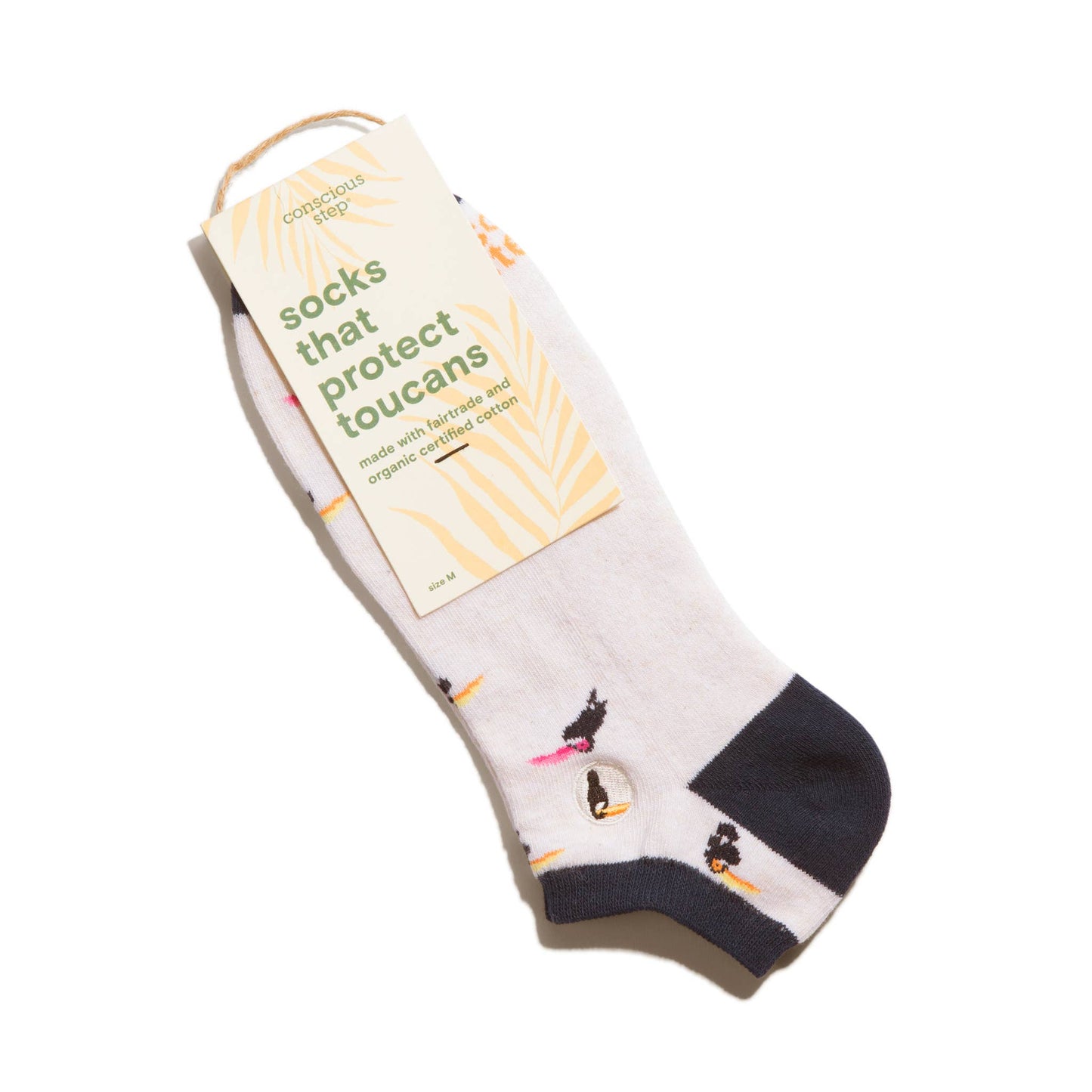 Adult Ankle Socks that Protect Toucans