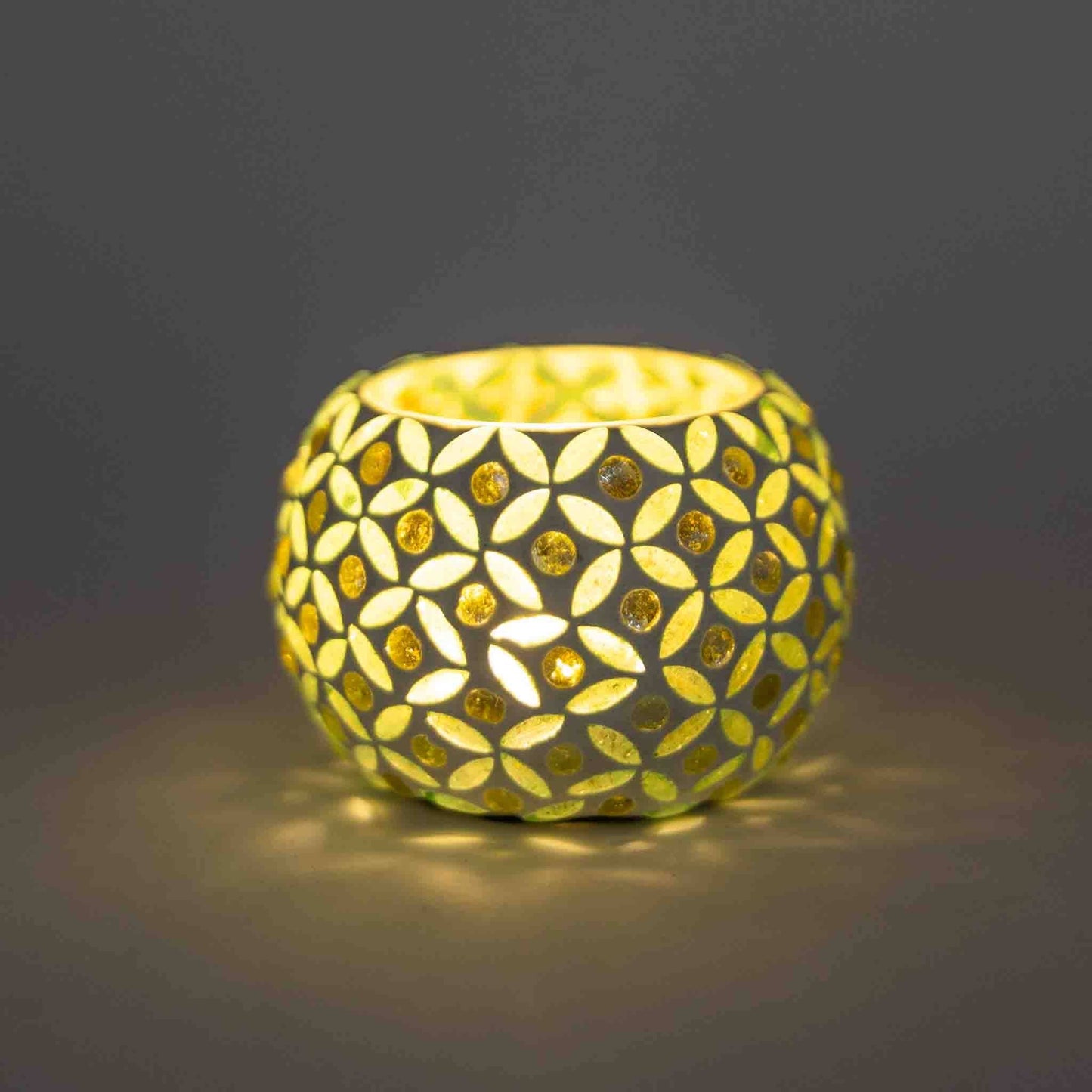 Chamakana Candleholder - Aqua