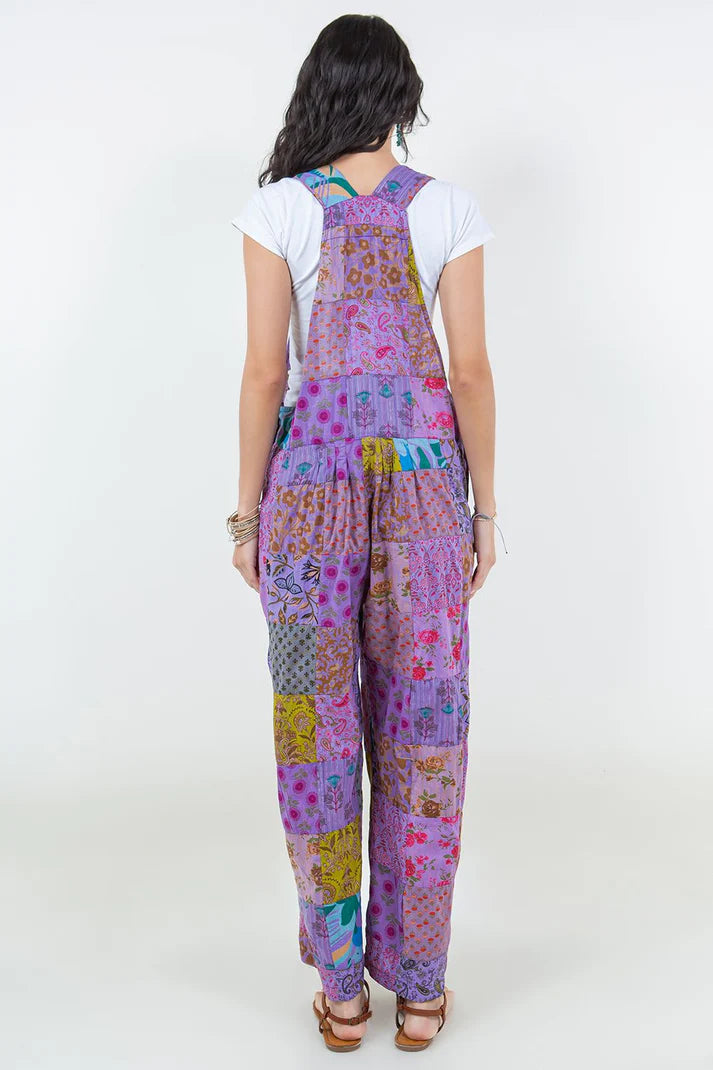 Overall Cotton Patchwork