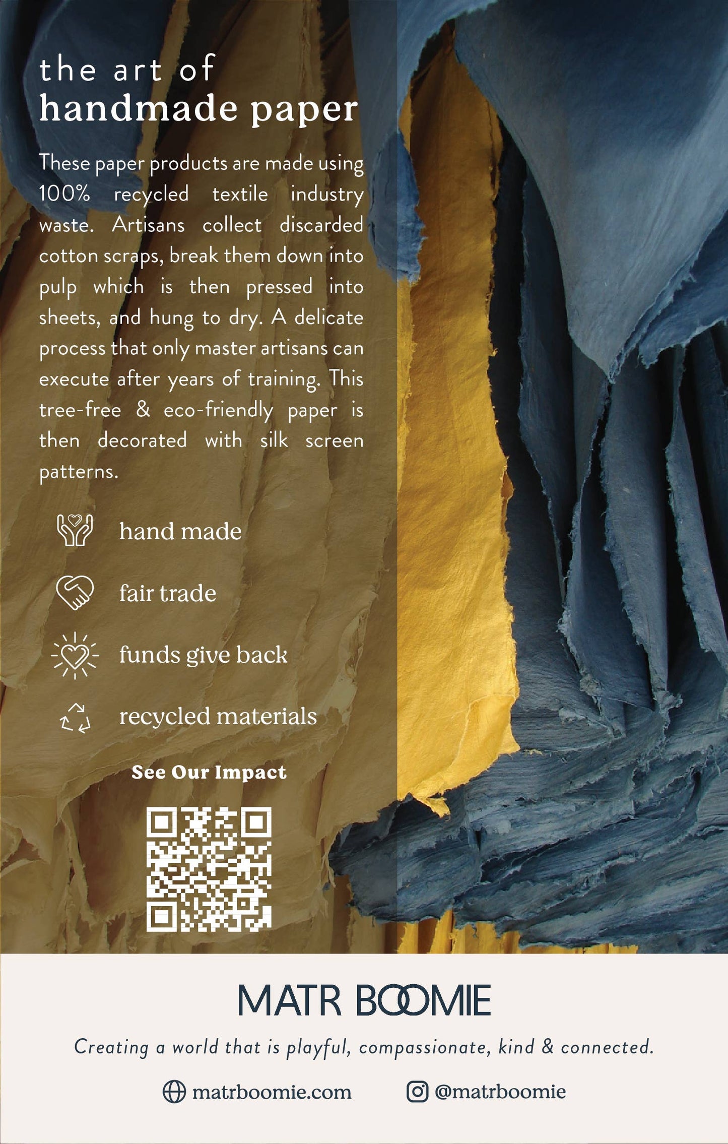 Ida 5x7 Recycled Paper Journal Notebooks - Assorted