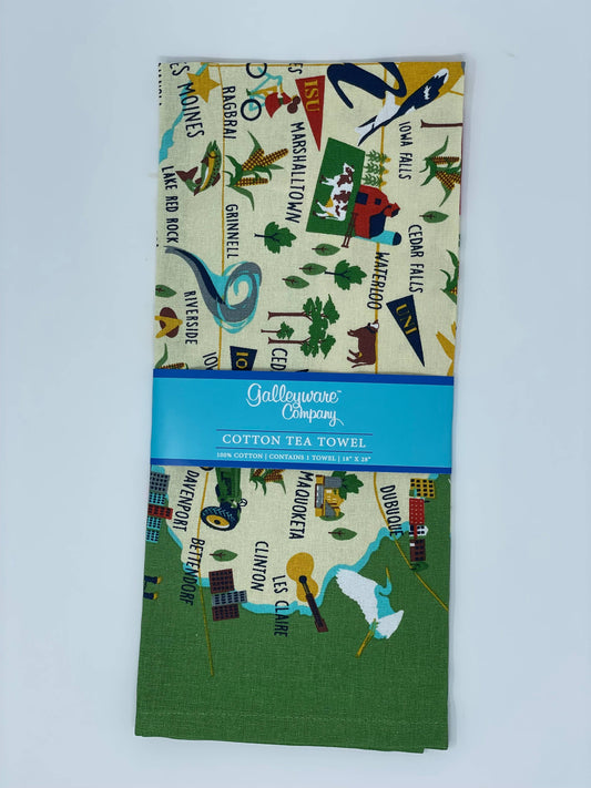 Iowa Tea Towel