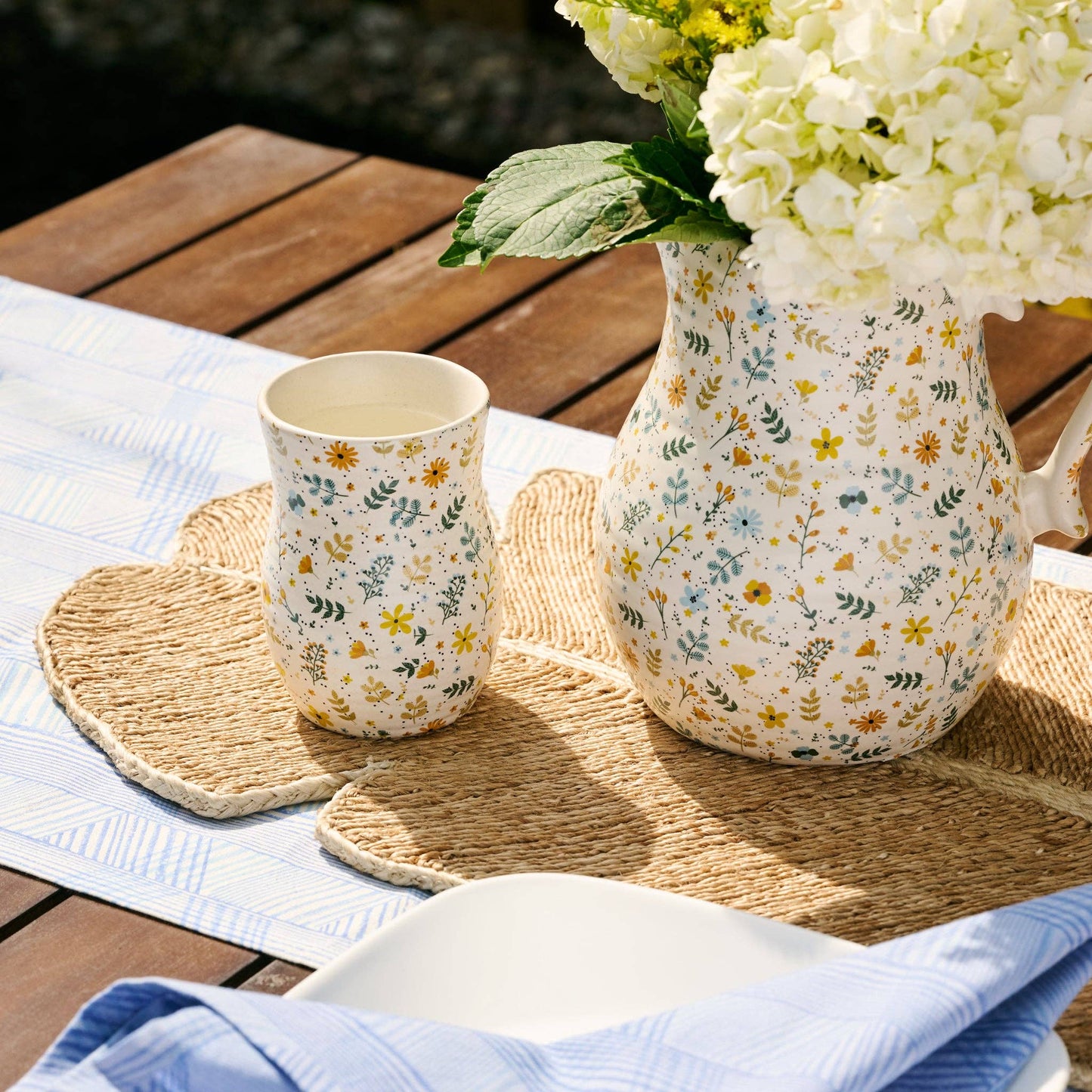 Tula Floral Ceramic Tumbler