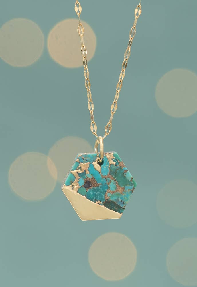 Restored Hope Turquoise Necklace
