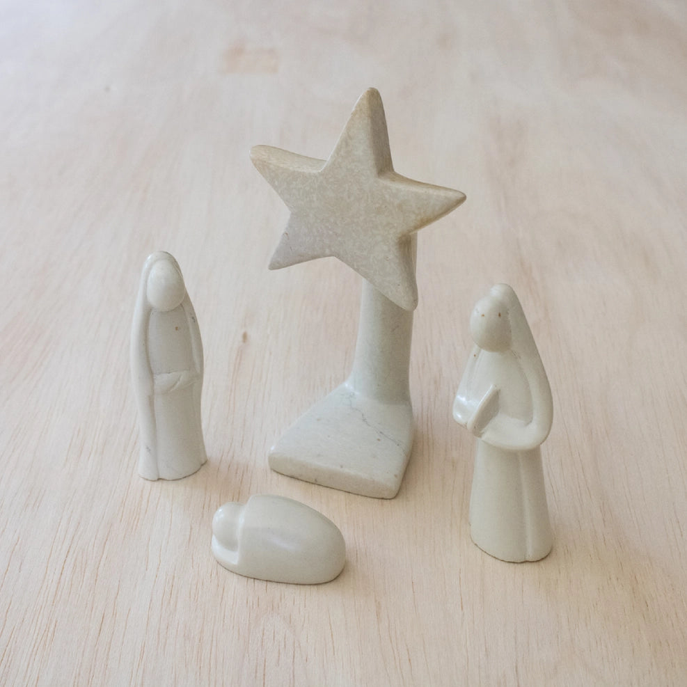 Star Nativity, Natural 4 Piece