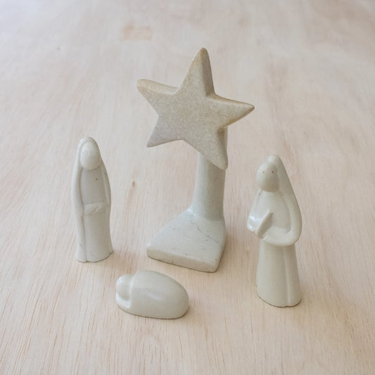 Star Nativity, Natural 4 Piece