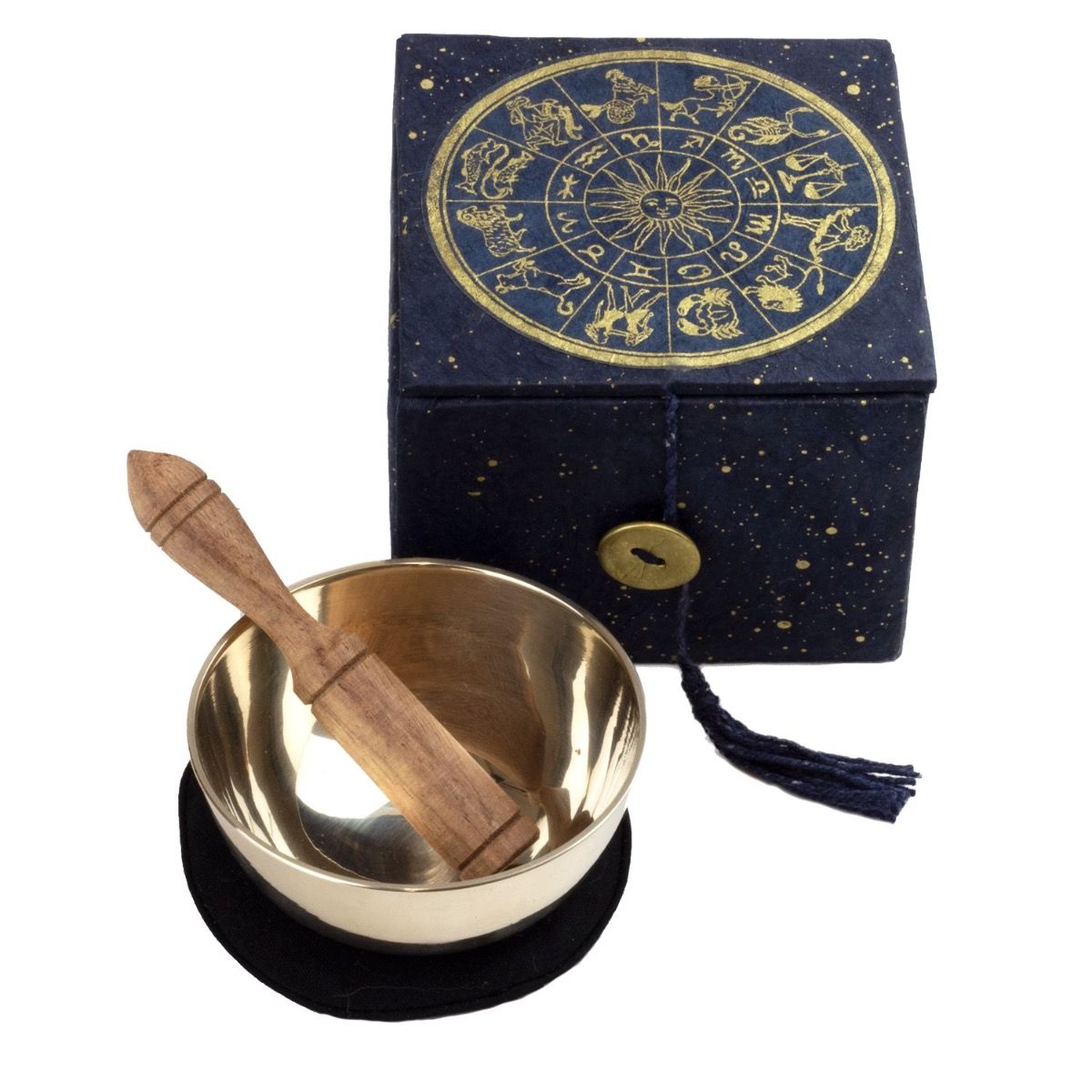 MEDITATION BOWL BOX: 3'' ASTROLOGY