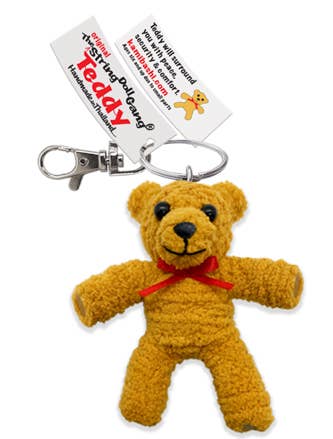 Teddy String Doll Keychain