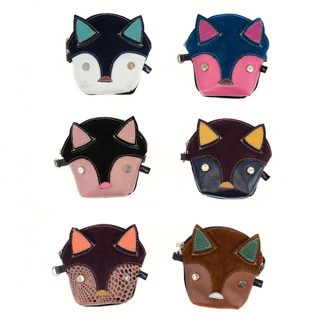 Cat Wristlet/Purse Leather