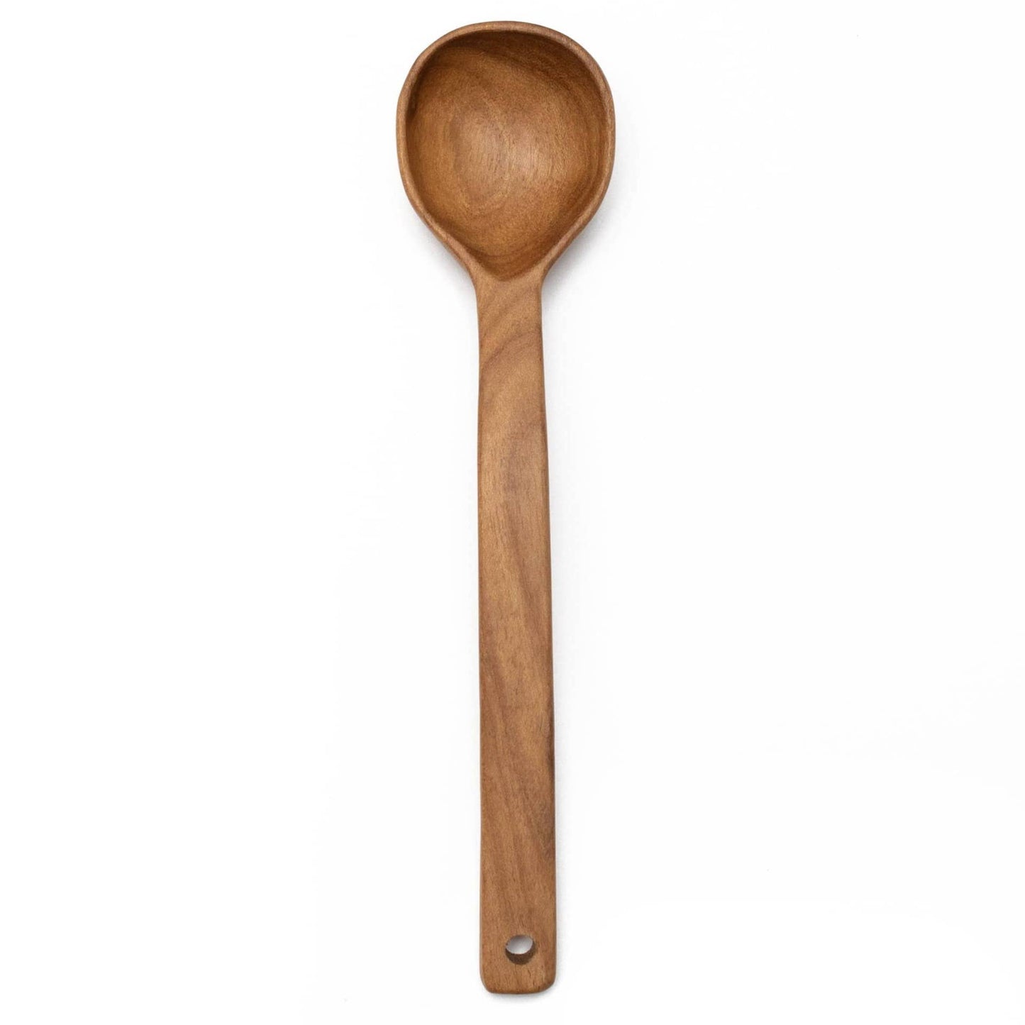 Hand Carved Wood Coffee Scoop: Macawood