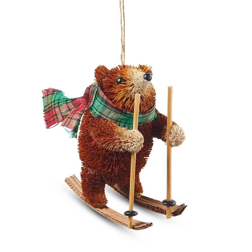 Skiing Buri Ornament