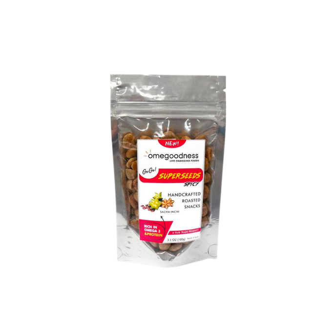 Sacha Inchi Seeds Roasted Spicy