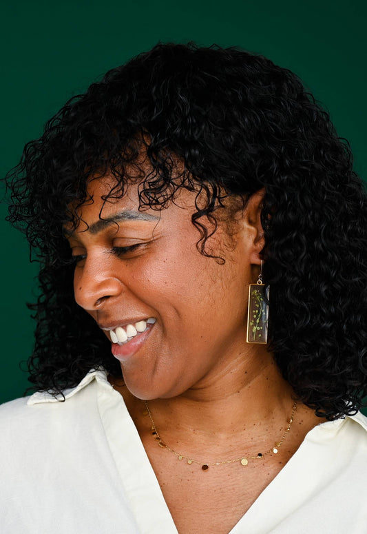 Wildflower Window Earrings