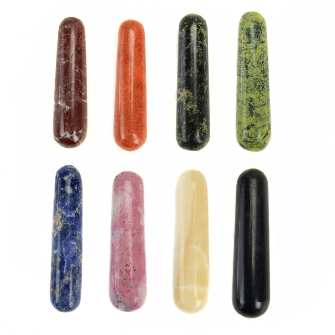 Semi-precious Stone Massager 4"