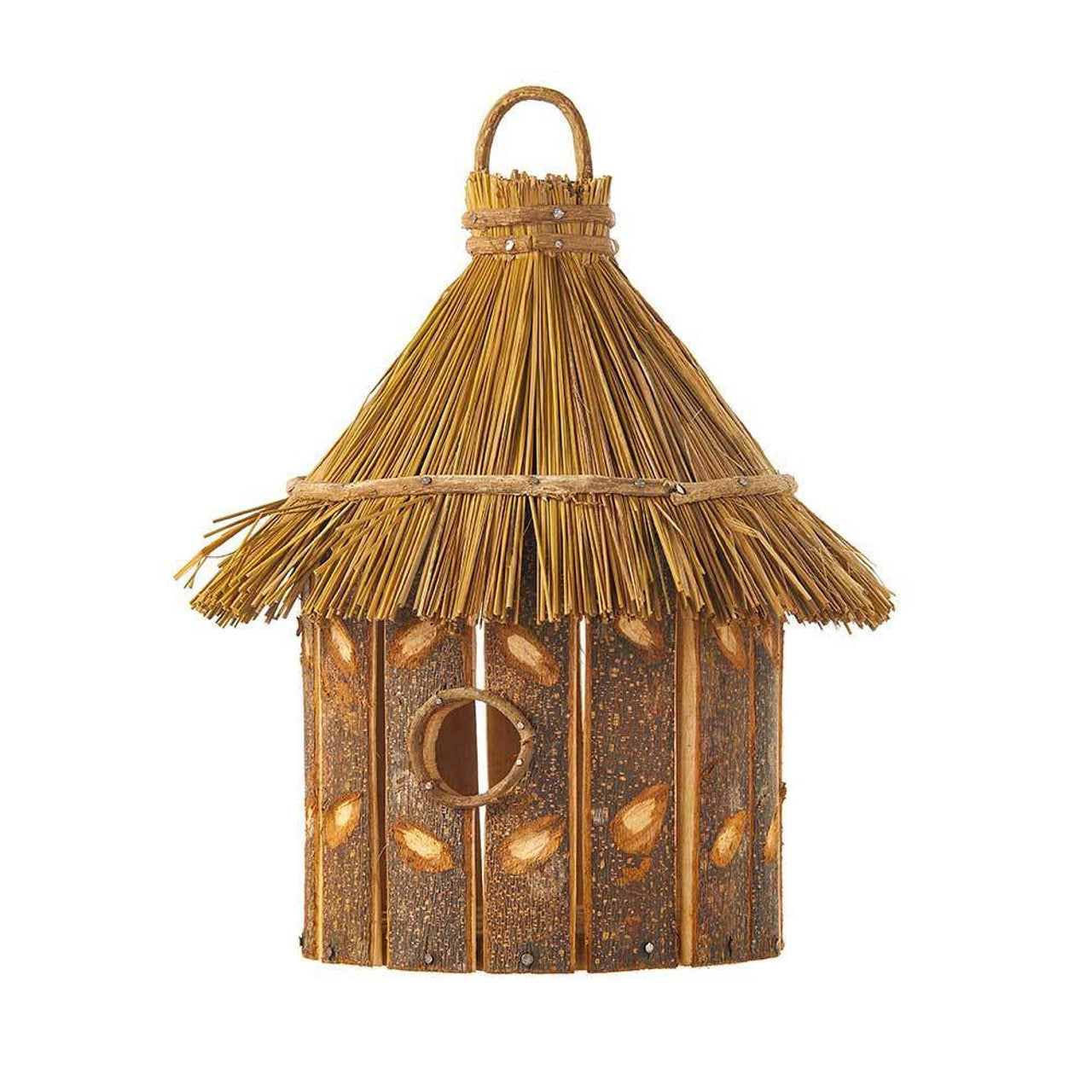 Etched Anilao Round Birdhouse