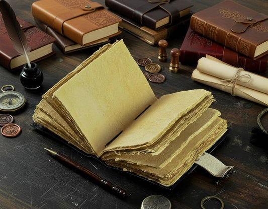 Hummingbird Leather Journal