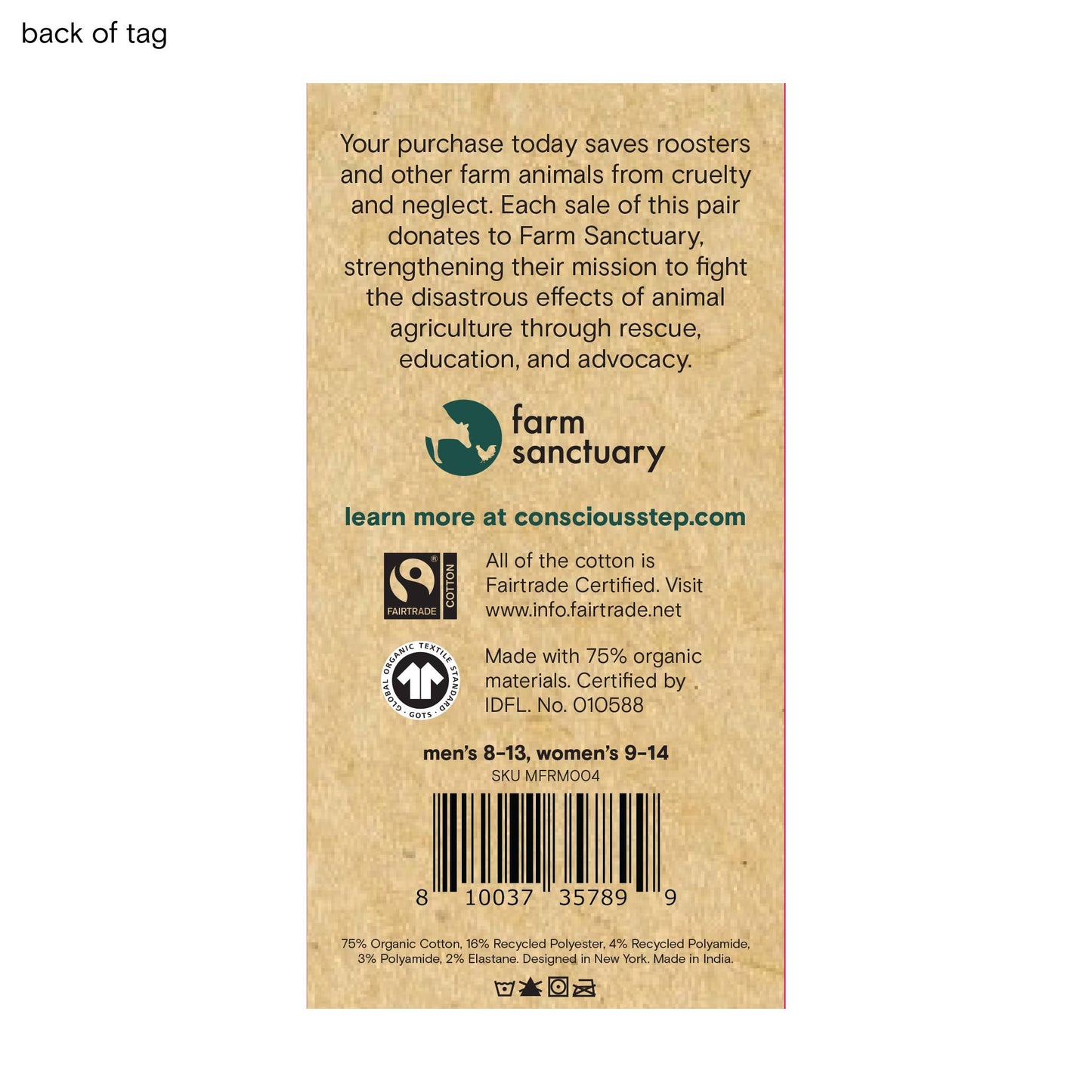 Socks that Save Roosters: Medium