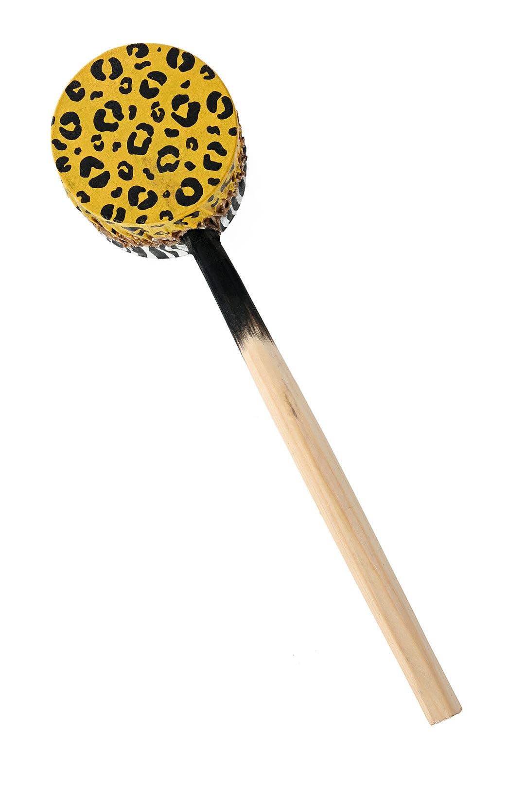 Animal Print Mallet Shaker from Kenya