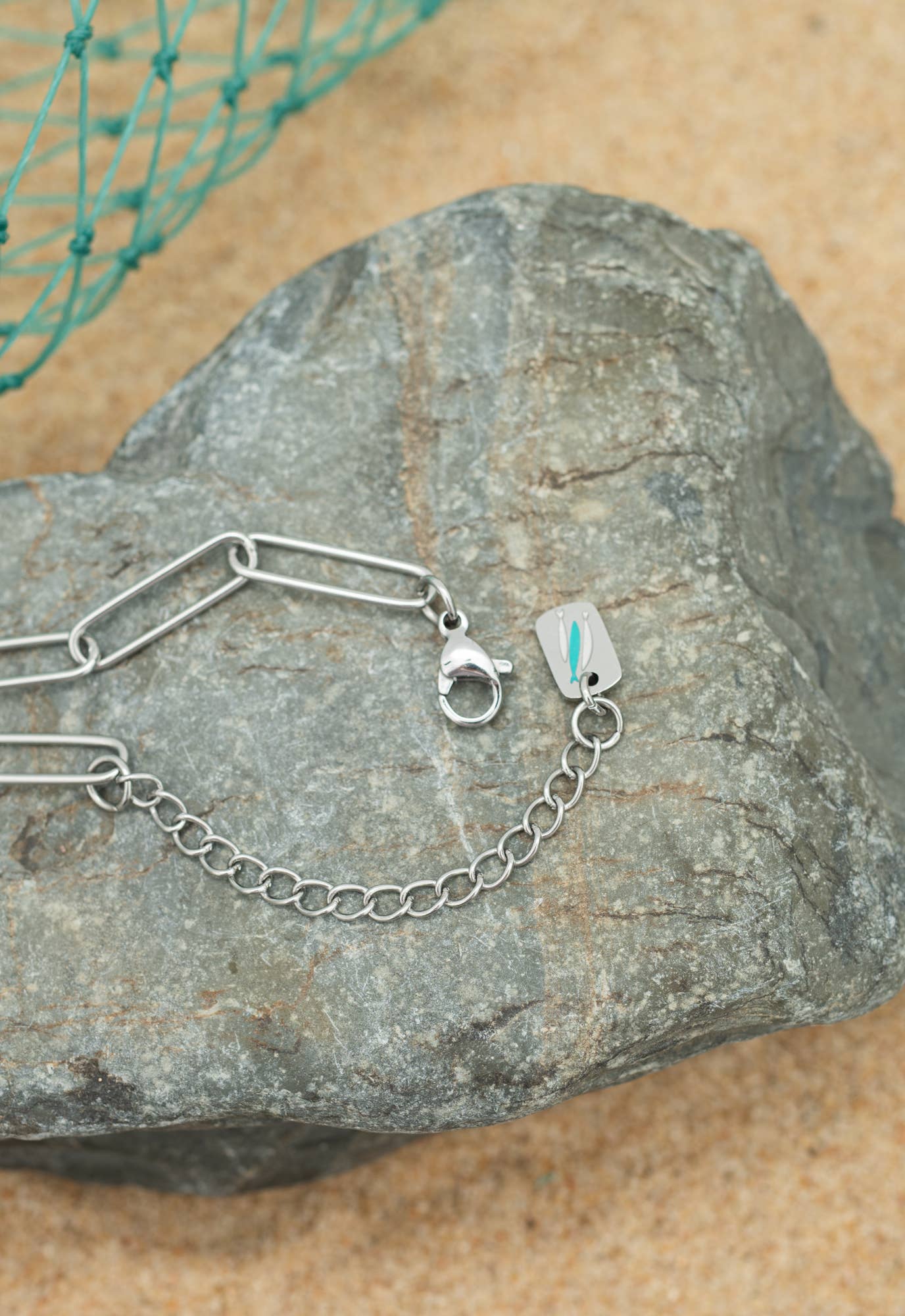 You Are Mine Necklace Silver