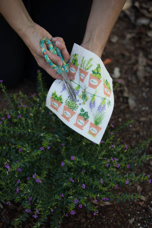 Fresh Herbs Swedish Cloth