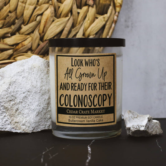Look Who Is Ready For Their Colonoscopy Soy Candle