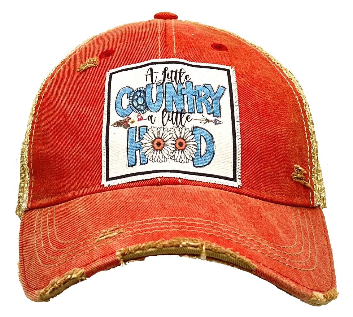 A Little Country A Little Hood Trucker Hat Baseball Cap