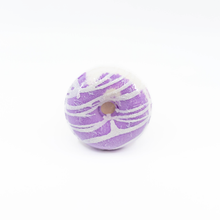 Load image into Gallery viewer, Black Raspberry Vanilla | Donut Shaped Bath Bomb
