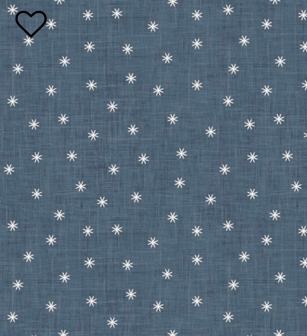 Navy with little stars headband