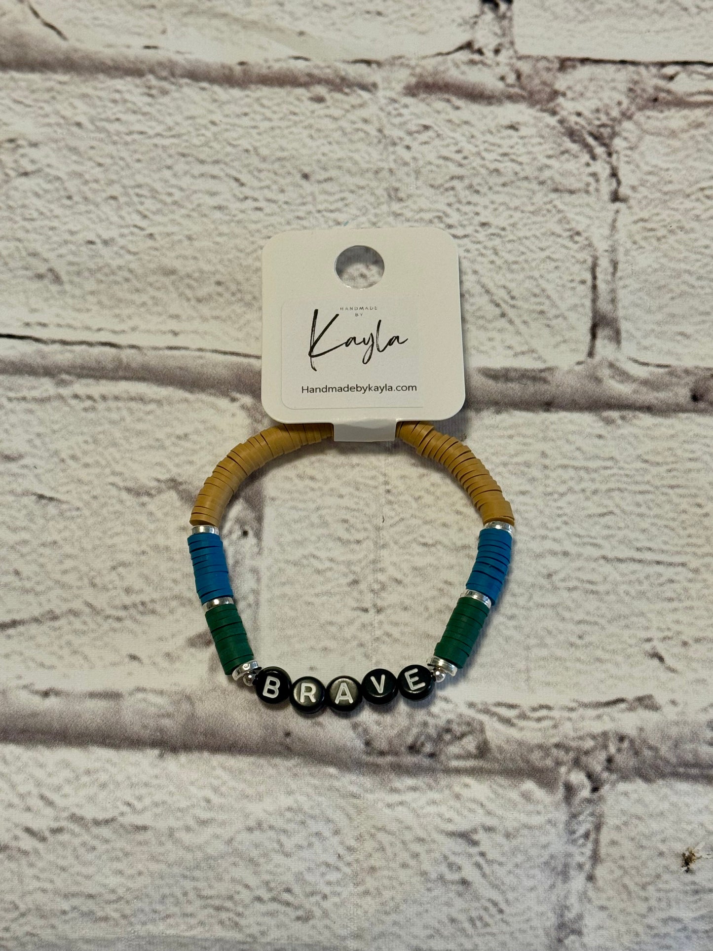 Brave friendship bracelet