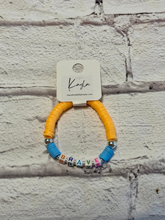 Brave friendship bracelet
