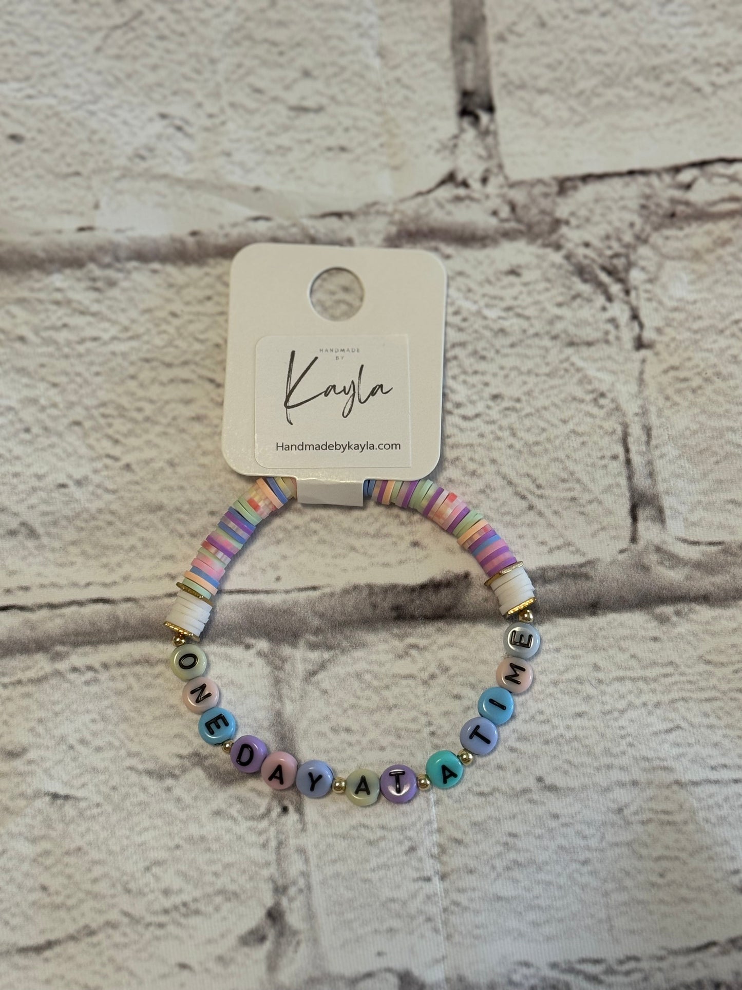 One day at a time, friendship bracelet