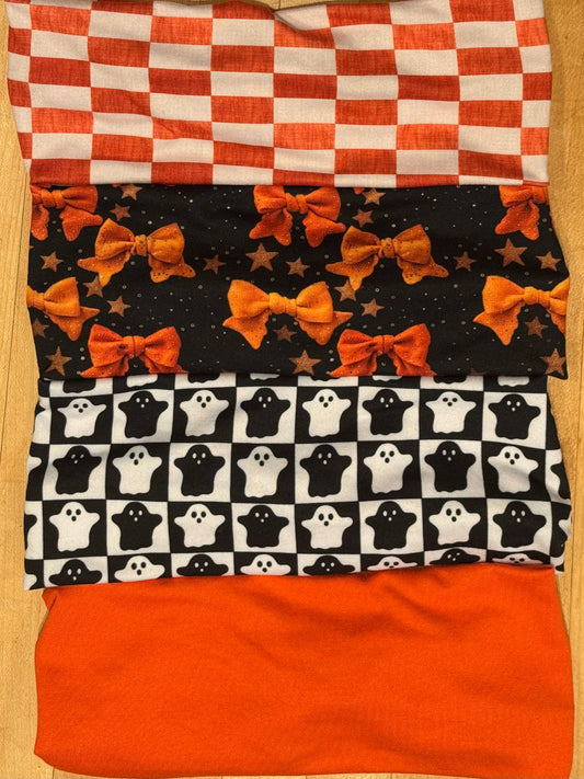 Orange bows Headband