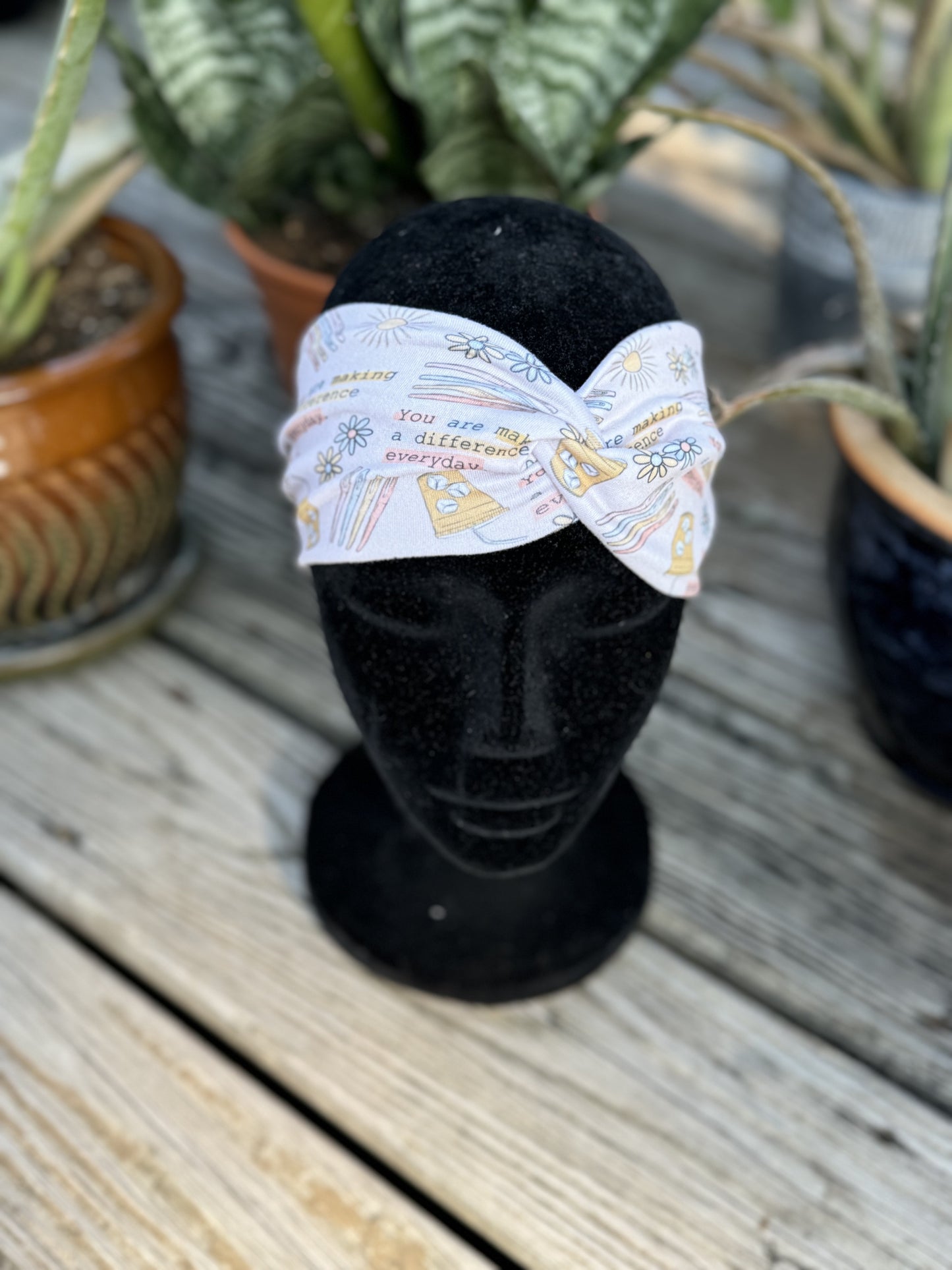 You are making a difference every day headband