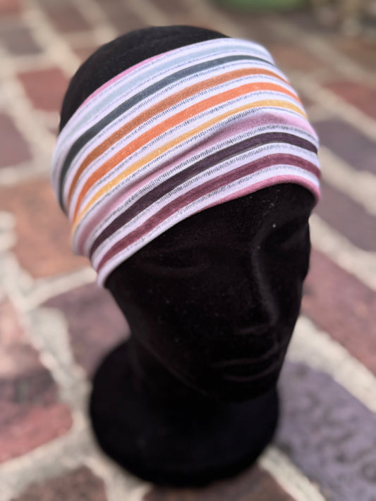 Fall stripes Headband