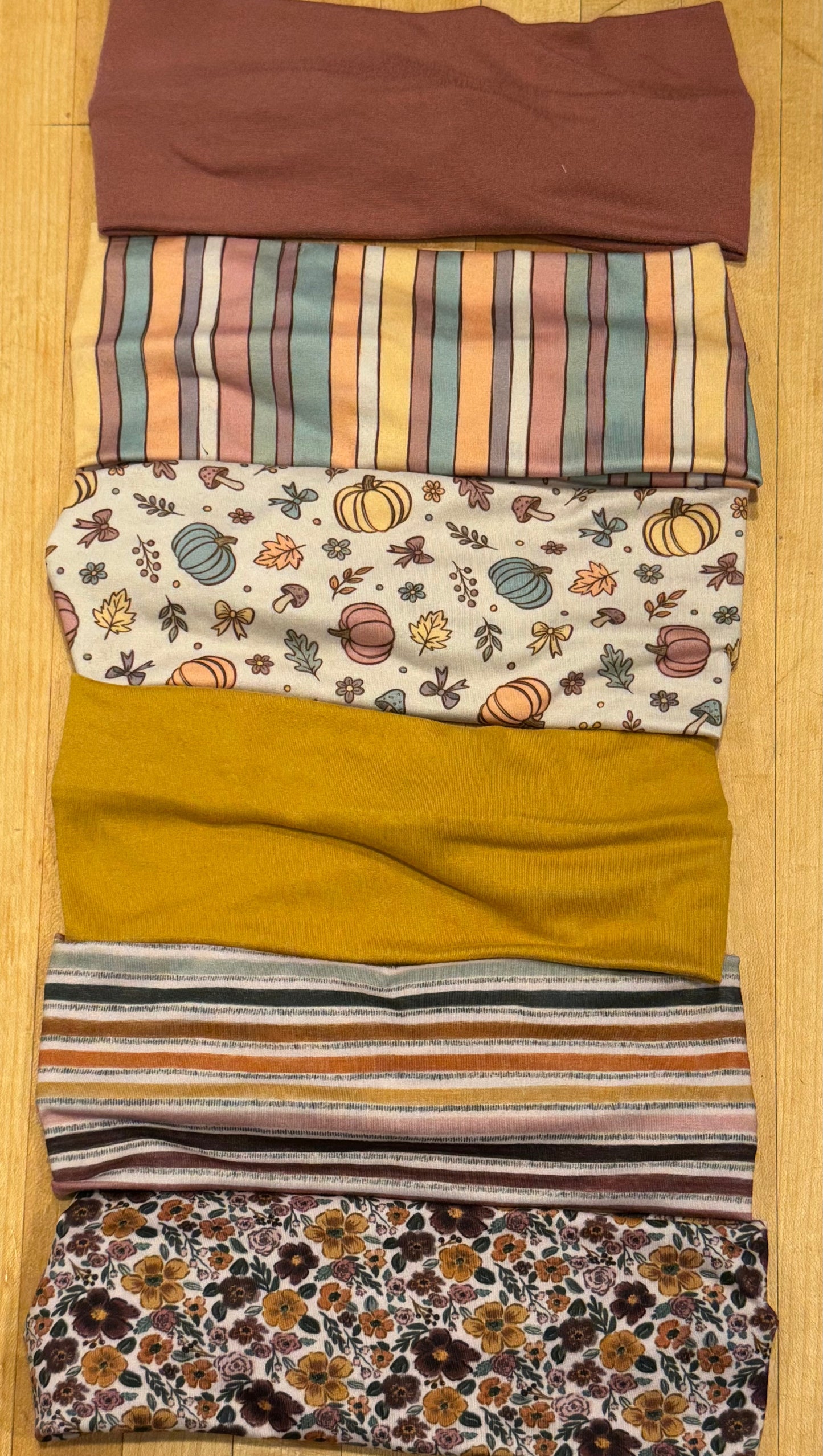 Pumpkins stripes Headband