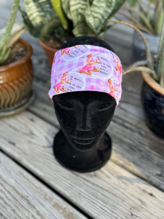 Oh sweetie, does it look like I give a fuck? headband