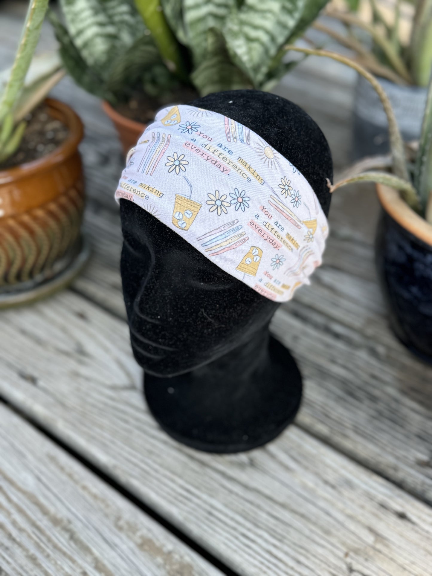 You are making a difference every day headband