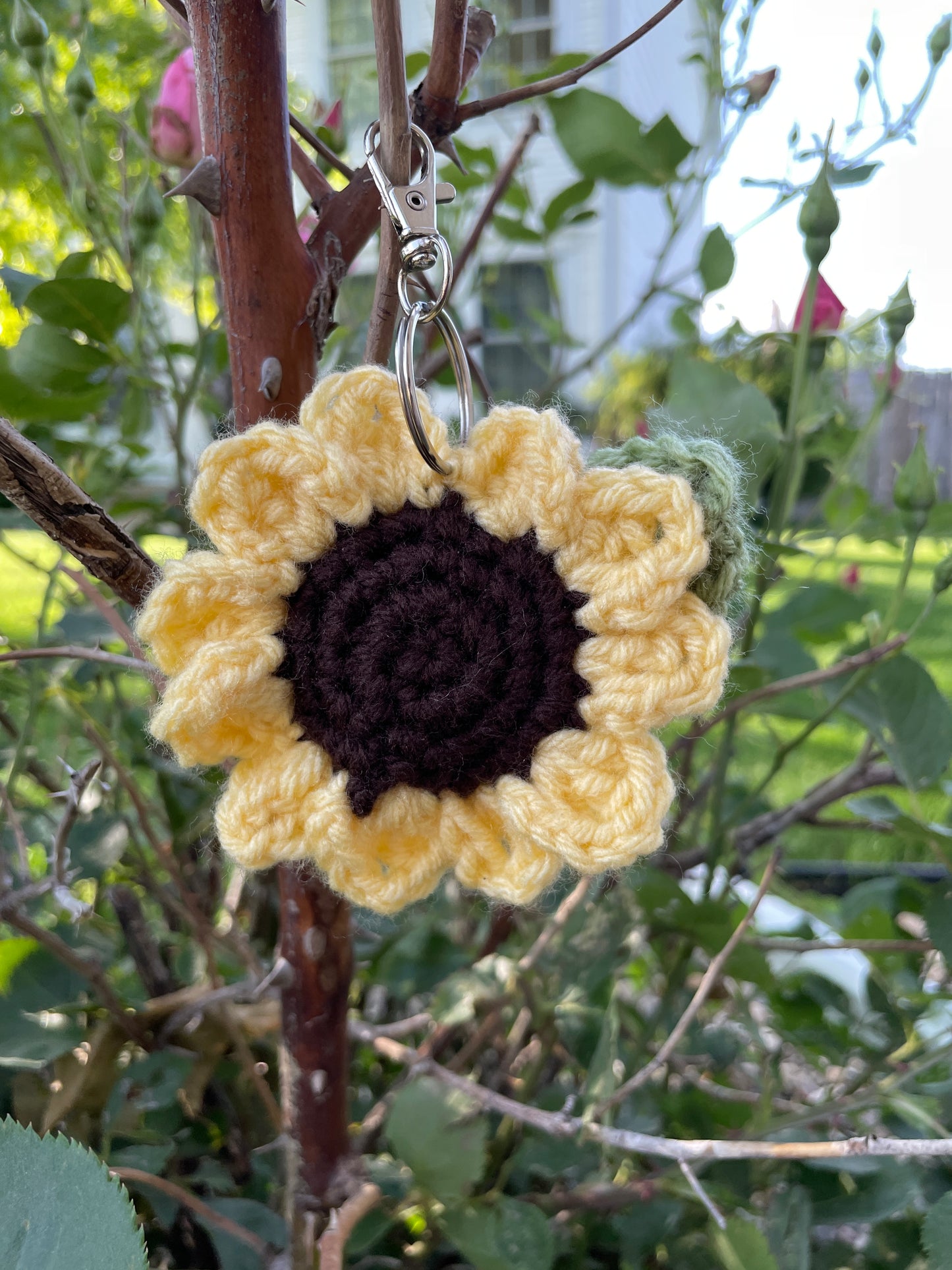 Sunflower Keychain